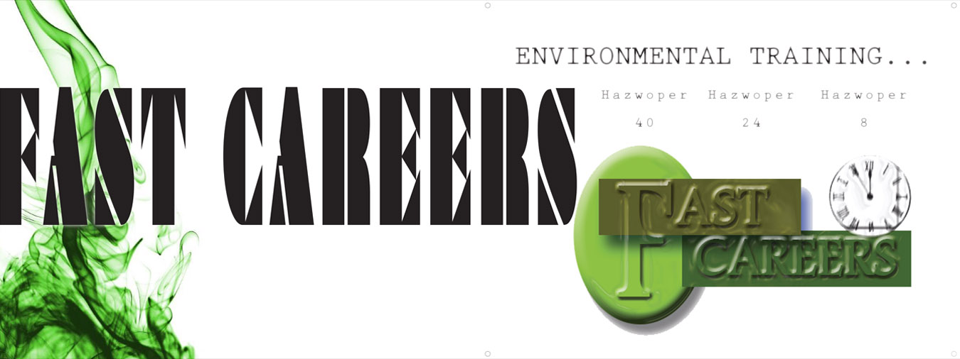 Environmental training such as the Hazwoper 40 training certification 29 c.f.r. 1910.120 online or in the classroom, osha accepted at lowest, cheapest price $249 - $450, a vocational program